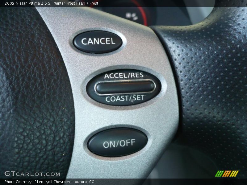 Winter Frost Pearl / Frost 2009 Nissan Altima 2.5 S