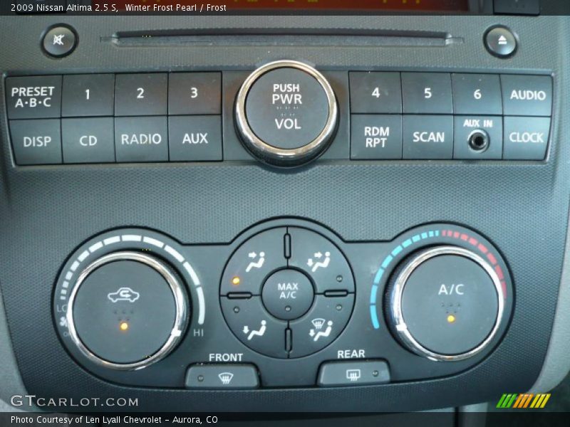 Winter Frost Pearl / Frost 2009 Nissan Altima 2.5 S