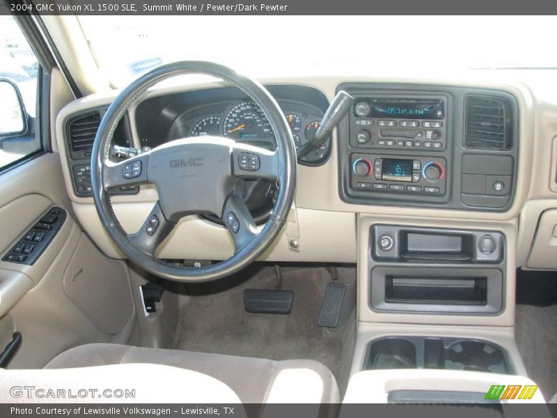 Summit White / Pewter/Dark Pewter 2004 GMC Yukon XL 1500 SLE