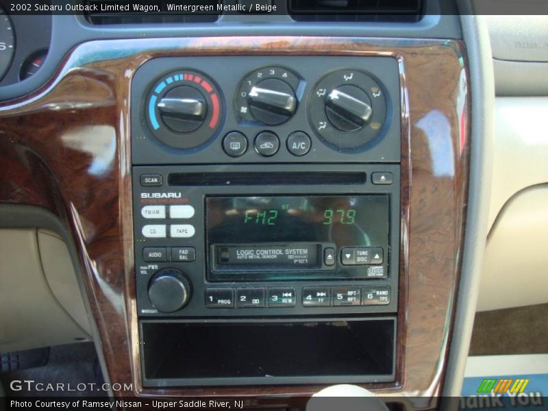 Wintergreen Metallic / Beige 2002 Subaru Outback Limited Wagon