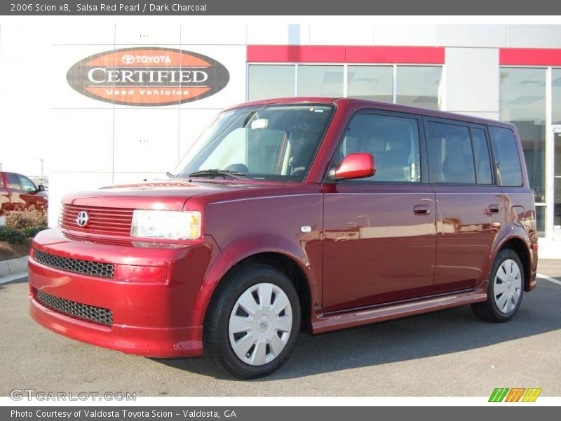 Salsa Red Pearl / Dark Charcoal 2006 Scion xB
