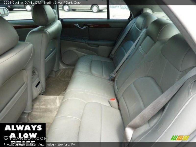 Sterling Silver / Dark Gray 2003 Cadillac DeVille DTS