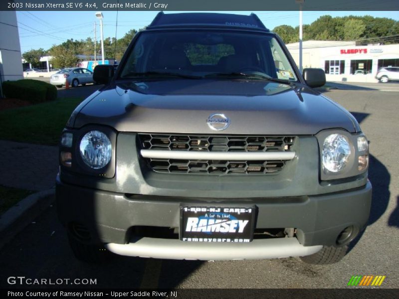 Granite Metallic / Gray 2003 Nissan Xterra SE V6 4x4