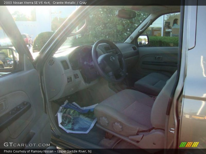 Granite Metallic / Gray 2003 Nissan Xterra SE V6 4x4