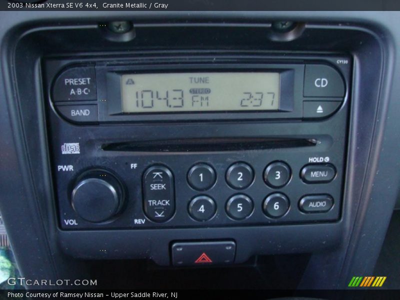 Granite Metallic / Gray 2003 Nissan Xterra SE V6 4x4