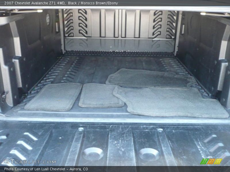 Black / Morocco Brown/Ebony 2007 Chevrolet Avalanche Z71 4WD