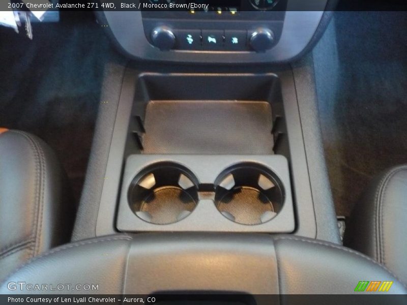 Black / Morocco Brown/Ebony 2007 Chevrolet Avalanche Z71 4WD