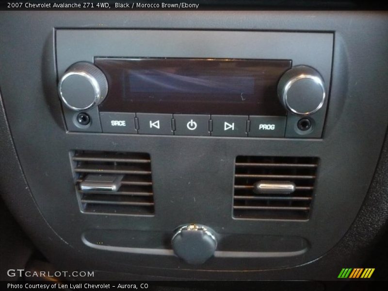 Black / Morocco Brown/Ebony 2007 Chevrolet Avalanche Z71 4WD