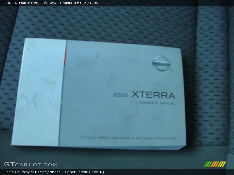 Granite Metallic / Gray 2003 Nissan Xterra SE V6 4x4