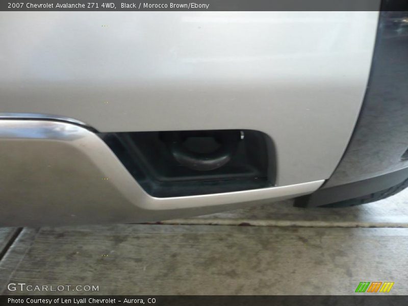 Black / Morocco Brown/Ebony 2007 Chevrolet Avalanche Z71 4WD