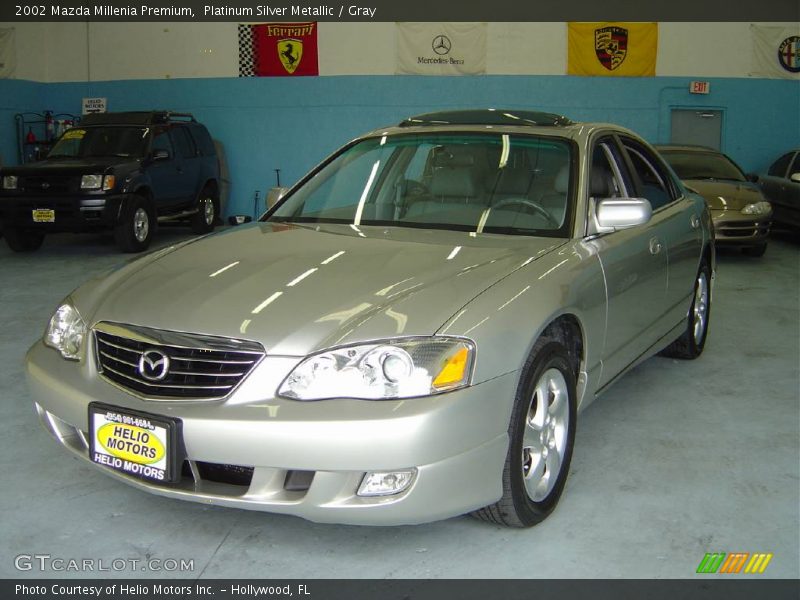 Platinum Silver Metallic / Gray 2002 Mazda Millenia Premium