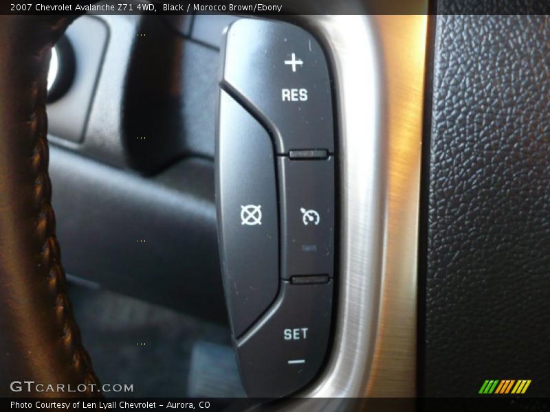 Black / Morocco Brown/Ebony 2007 Chevrolet Avalanche Z71 4WD