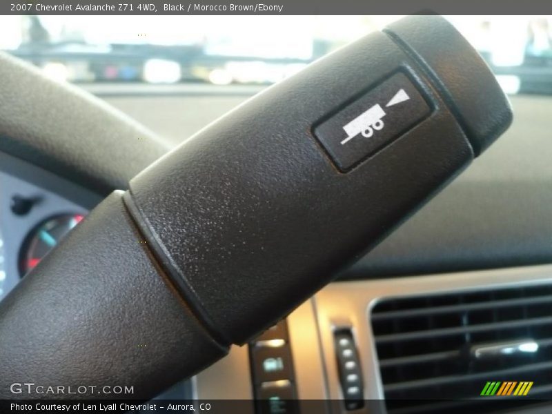 Black / Morocco Brown/Ebony 2007 Chevrolet Avalanche Z71 4WD