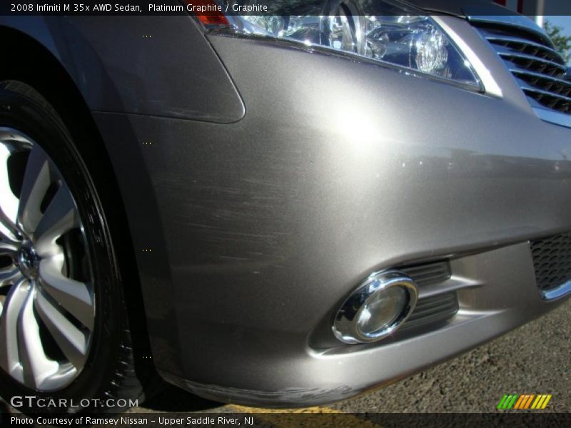 Platinum Graphite / Graphite 2008 Infiniti M 35x AWD Sedan