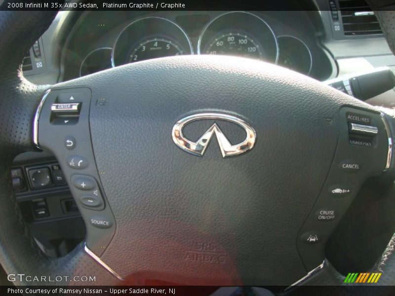 Platinum Graphite / Graphite 2008 Infiniti M 35x AWD Sedan