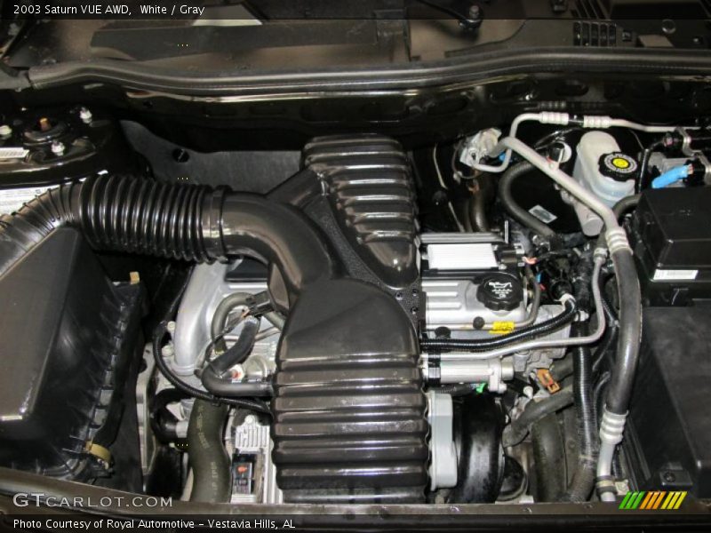 White / Gray 2003 Saturn VUE AWD