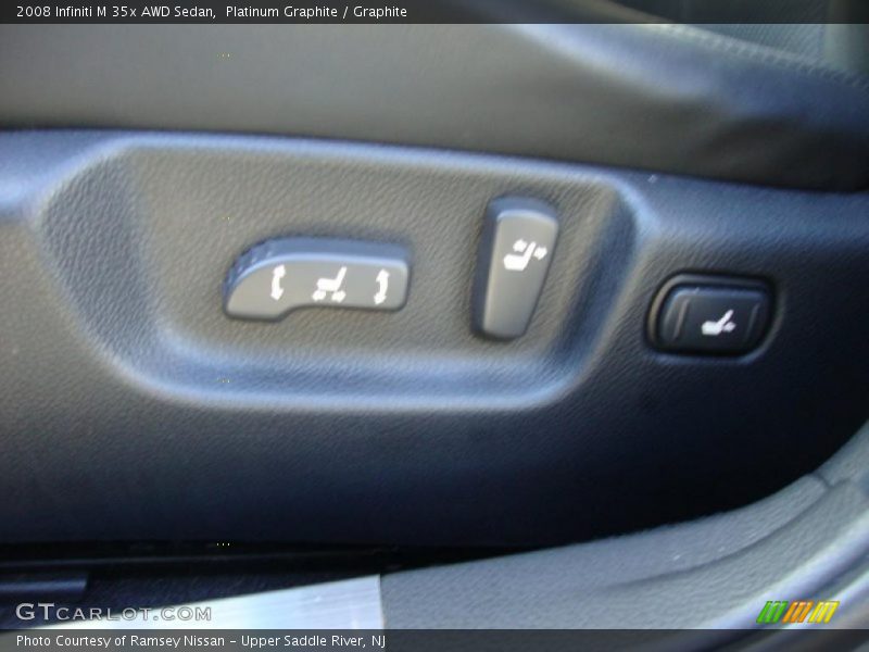 Platinum Graphite / Graphite 2008 Infiniti M 35x AWD Sedan