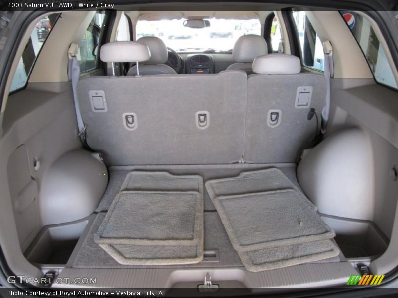 White / Gray 2003 Saturn VUE AWD