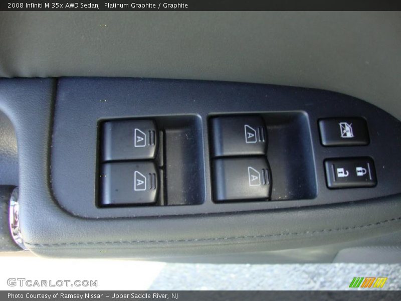Platinum Graphite / Graphite 2008 Infiniti M 35x AWD Sedan