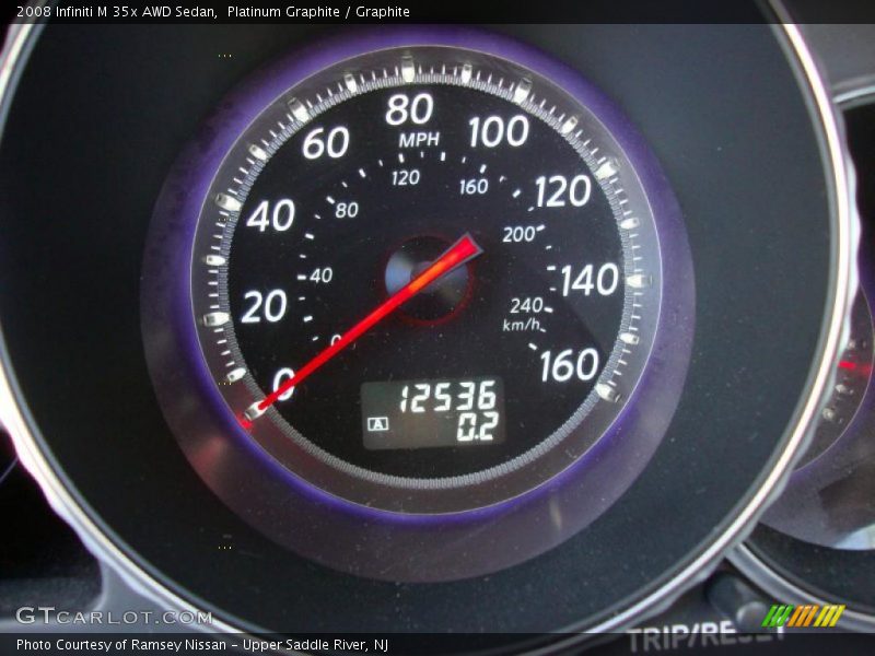 Platinum Graphite / Graphite 2008 Infiniti M 35x AWD Sedan