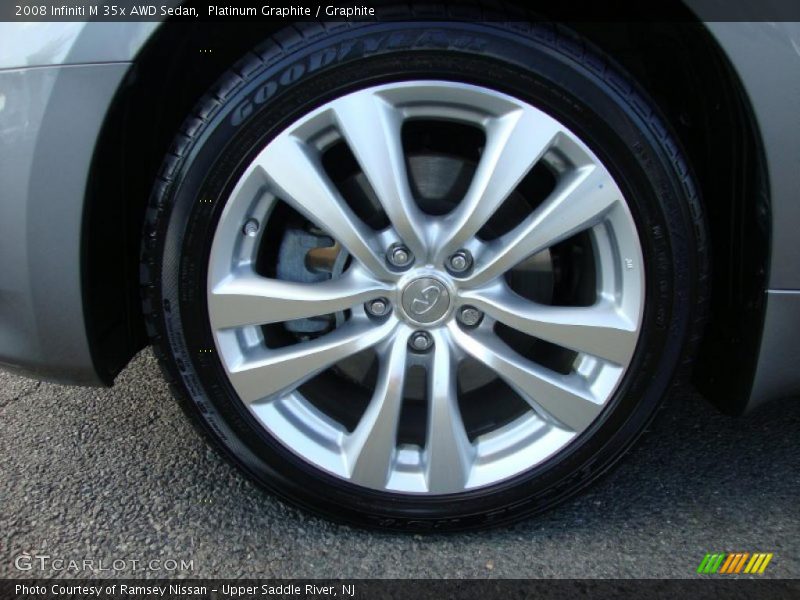 Platinum Graphite / Graphite 2008 Infiniti M 35x AWD Sedan