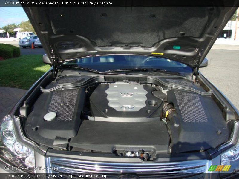 Platinum Graphite / Graphite 2008 Infiniti M 35x AWD Sedan