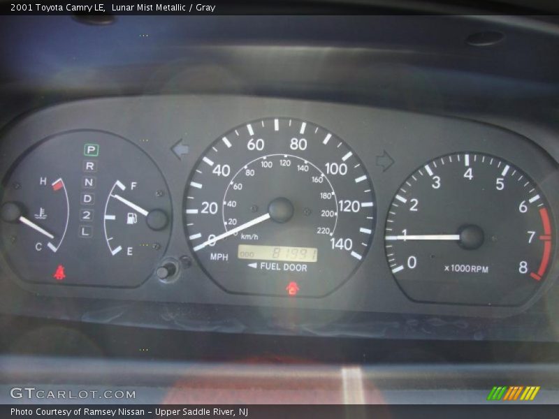 Lunar Mist Metallic / Gray 2001 Toyota Camry LE