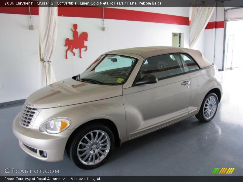 Linen Gold Metallic Pearl / Pastel Pebble Beige 2006 Chrysler PT Cruiser GT Convertible