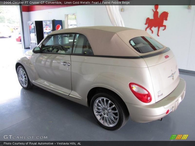 Linen Gold Metallic Pearl / Pastel Pebble Beige 2006 Chrysler PT Cruiser GT Convertible