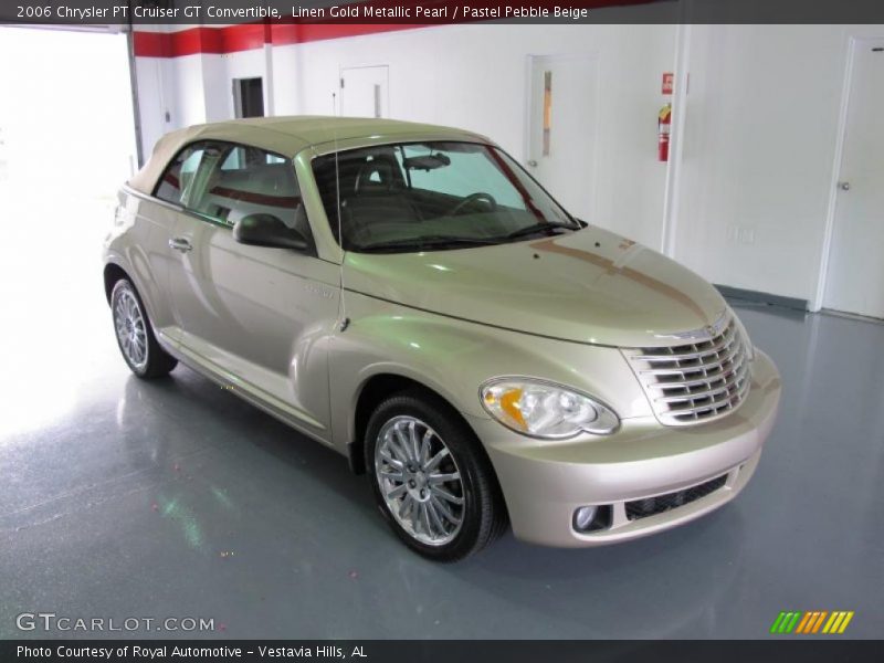 Linen Gold Metallic Pearl / Pastel Pebble Beige 2006 Chrysler PT Cruiser GT Convertible