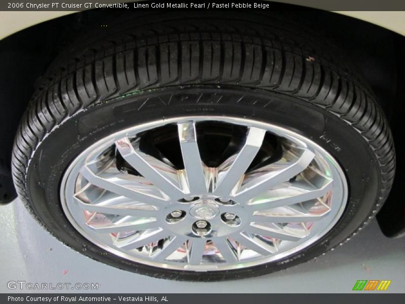 Linen Gold Metallic Pearl / Pastel Pebble Beige 2006 Chrysler PT Cruiser GT Convertible