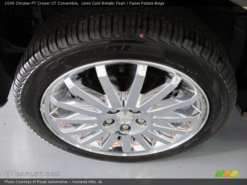 Linen Gold Metallic Pearl / Pastel Pebble Beige 2006 Chrysler PT Cruiser GT Convertible