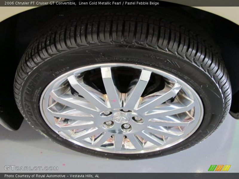 Linen Gold Metallic Pearl / Pastel Pebble Beige 2006 Chrysler PT Cruiser GT Convertible