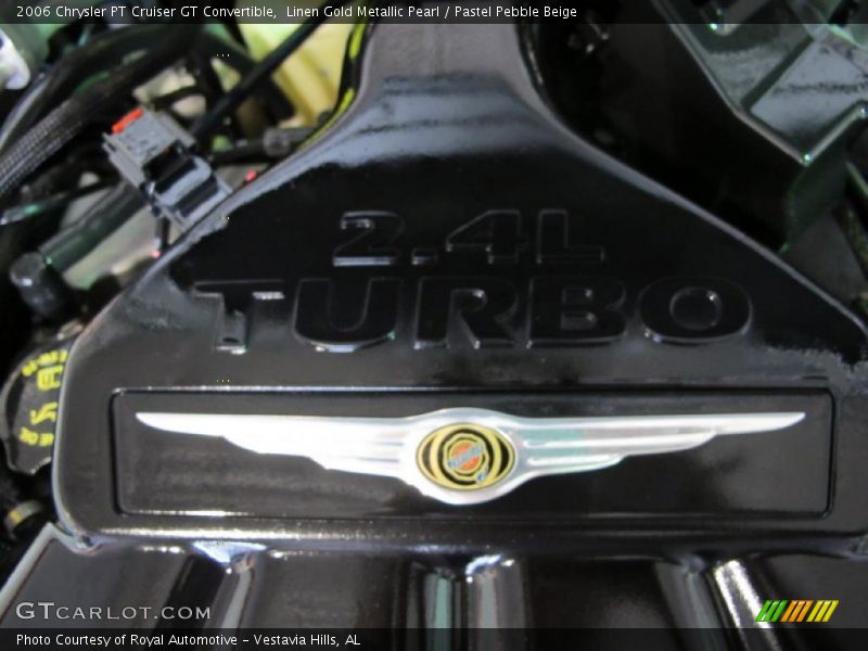 Linen Gold Metallic Pearl / Pastel Pebble Beige 2006 Chrysler PT Cruiser GT Convertible