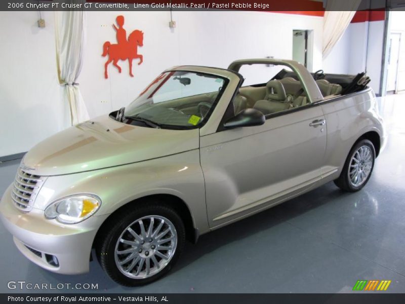 Linen Gold Metallic Pearl / Pastel Pebble Beige 2006 Chrysler PT Cruiser GT Convertible