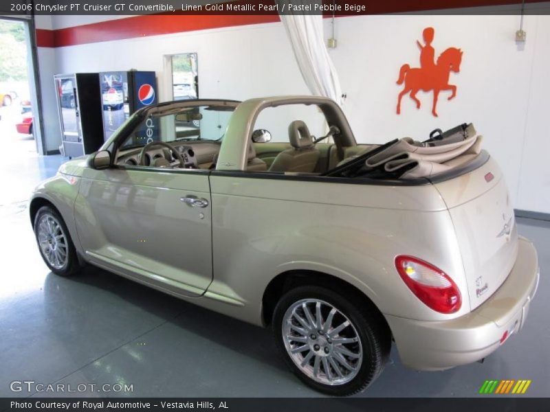 Linen Gold Metallic Pearl / Pastel Pebble Beige 2006 Chrysler PT Cruiser GT Convertible