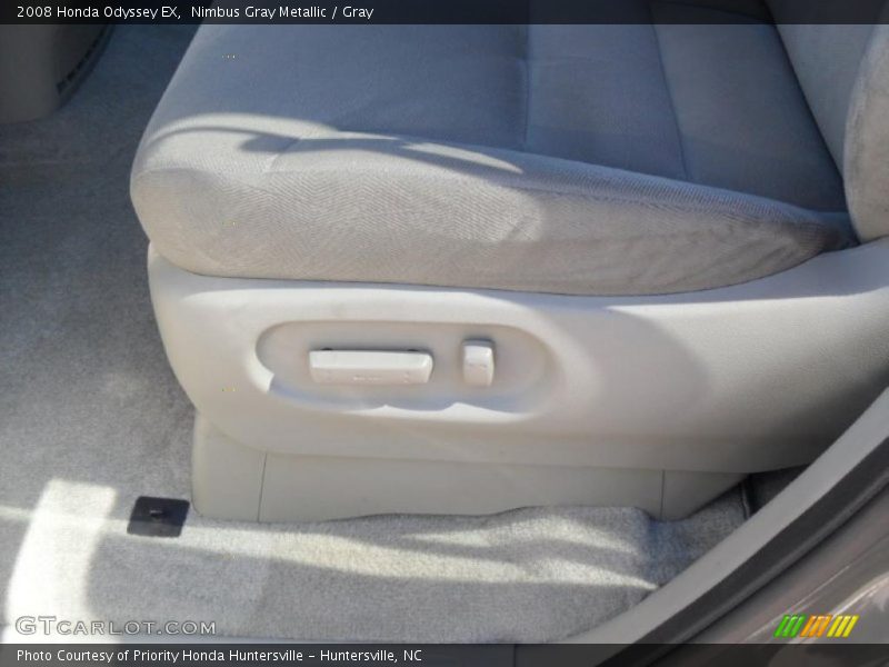 Nimbus Gray Metallic / Gray 2008 Honda Odyssey EX