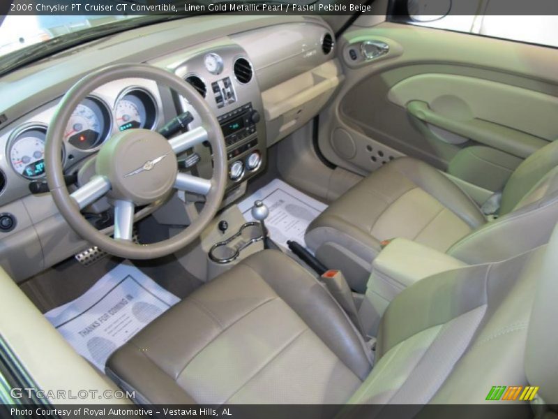 Linen Gold Metallic Pearl / Pastel Pebble Beige 2006 Chrysler PT Cruiser GT Convertible