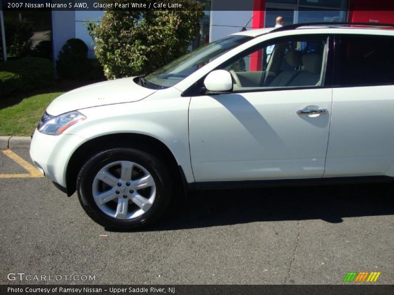 Glacier Pearl White / Cafe Latte 2007 Nissan Murano S AWD