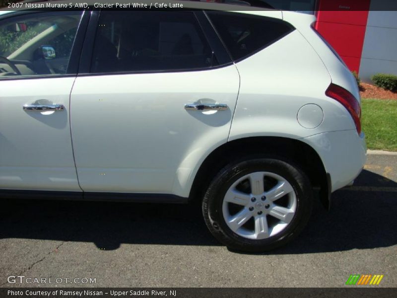 Glacier Pearl White / Cafe Latte 2007 Nissan Murano S AWD