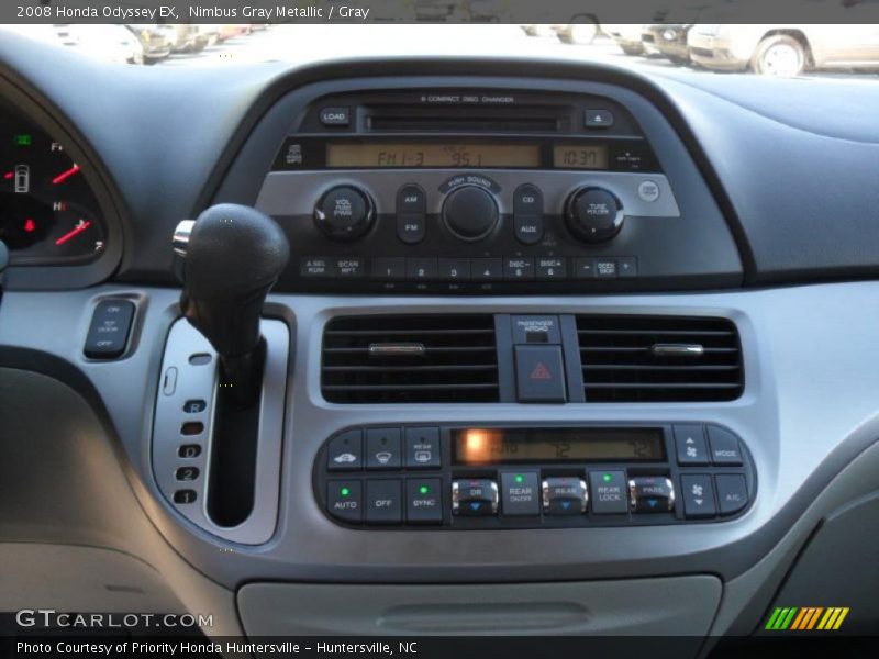 Nimbus Gray Metallic / Gray 2008 Honda Odyssey EX