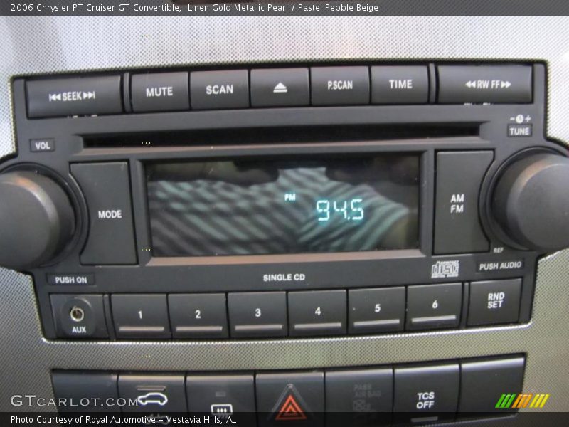 Linen Gold Metallic Pearl / Pastel Pebble Beige 2006 Chrysler PT Cruiser GT Convertible