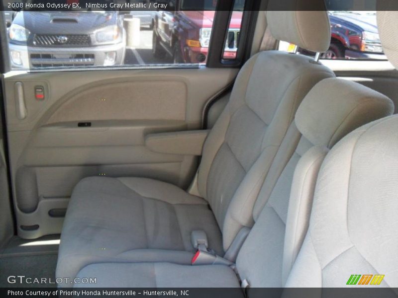 Nimbus Gray Metallic / Gray 2008 Honda Odyssey EX