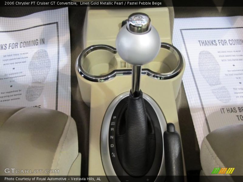 Linen Gold Metallic Pearl / Pastel Pebble Beige 2006 Chrysler PT Cruiser GT Convertible