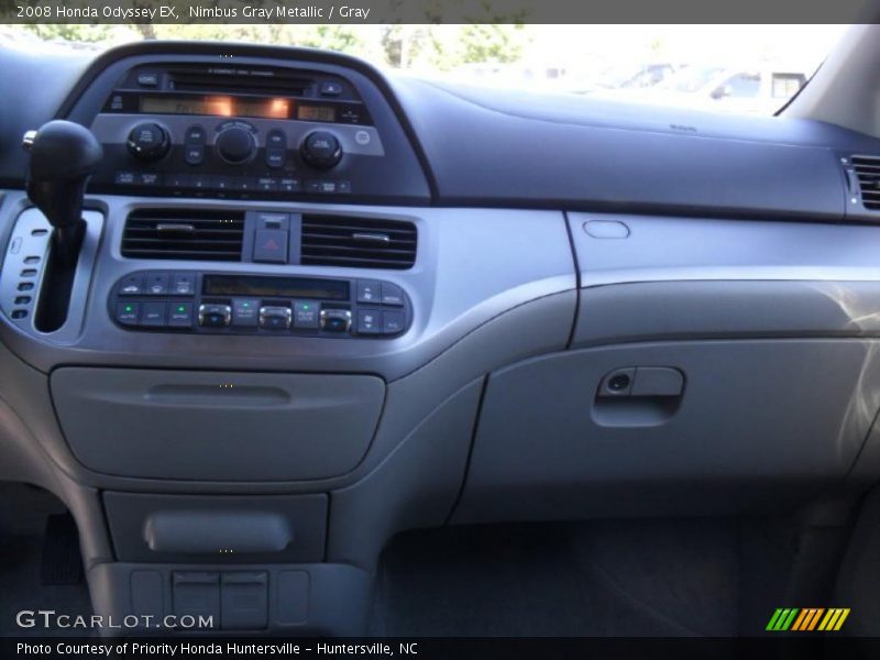 Nimbus Gray Metallic / Gray 2008 Honda Odyssey EX
