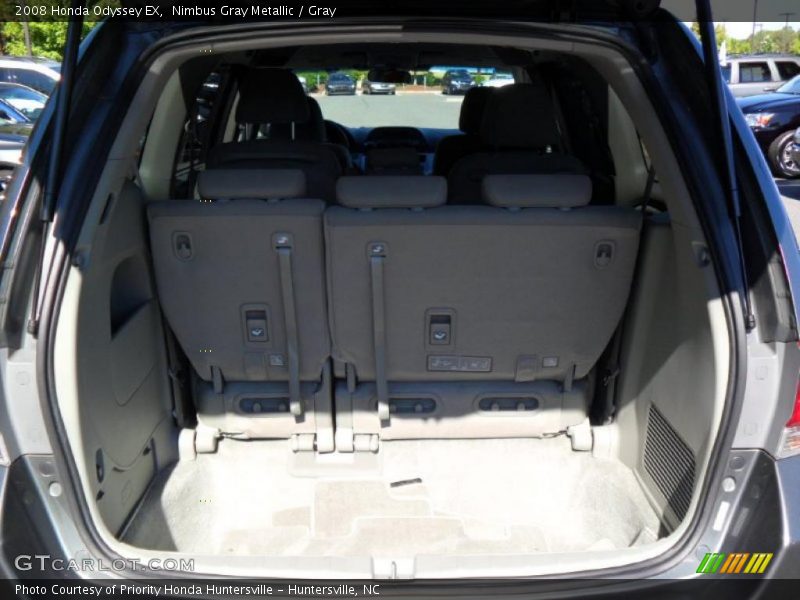 Nimbus Gray Metallic / Gray 2008 Honda Odyssey EX