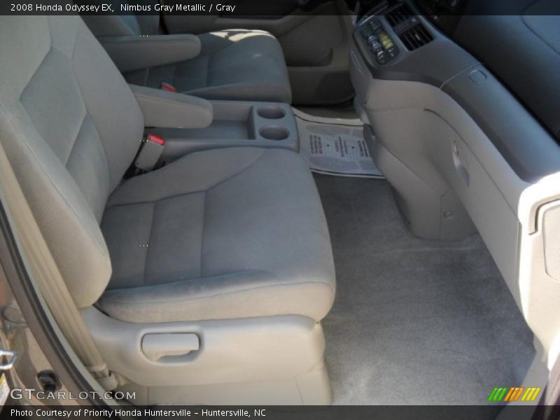 Nimbus Gray Metallic / Gray 2008 Honda Odyssey EX