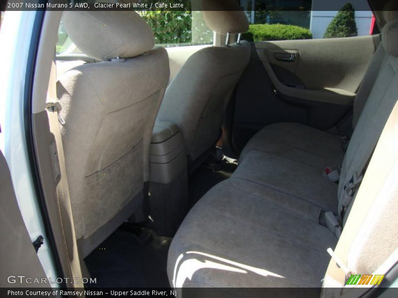 Glacier Pearl White / Cafe Latte 2007 Nissan Murano S AWD