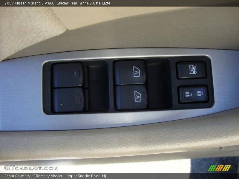 Glacier Pearl White / Cafe Latte 2007 Nissan Murano S AWD