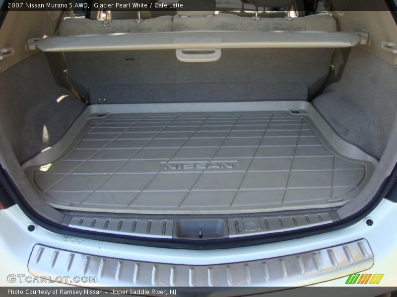 Glacier Pearl White / Cafe Latte 2007 Nissan Murano S AWD